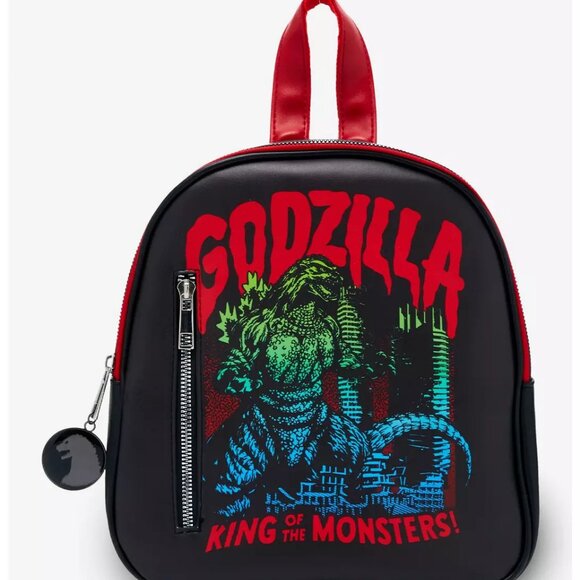 Godzilla King Of The Monsters Mini Backpack - NEW - Picture 1 of 4